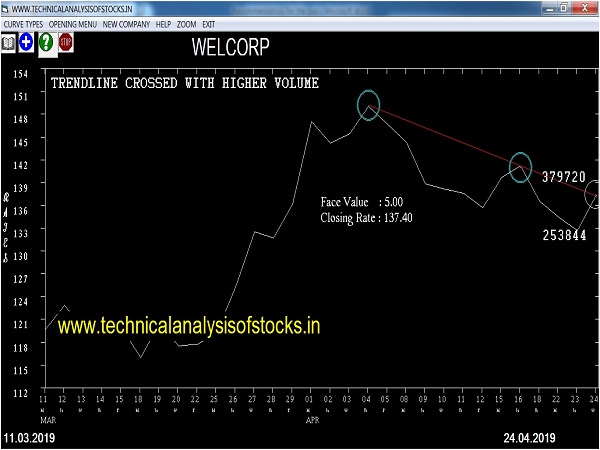 welcorp share price