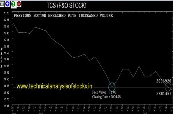 tcs share price