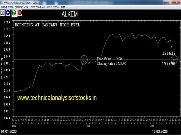 alkem share price history