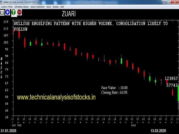 zuari share price history