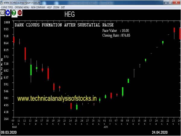 heg share price history