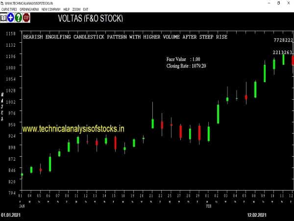 voltas share price