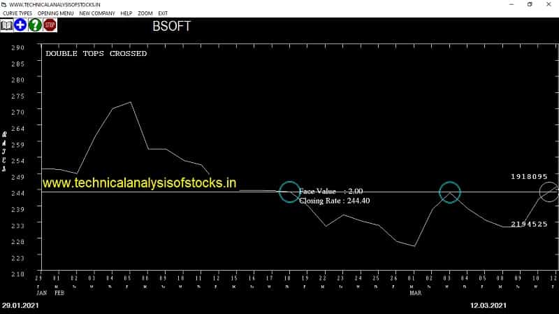 bsoft share price chart